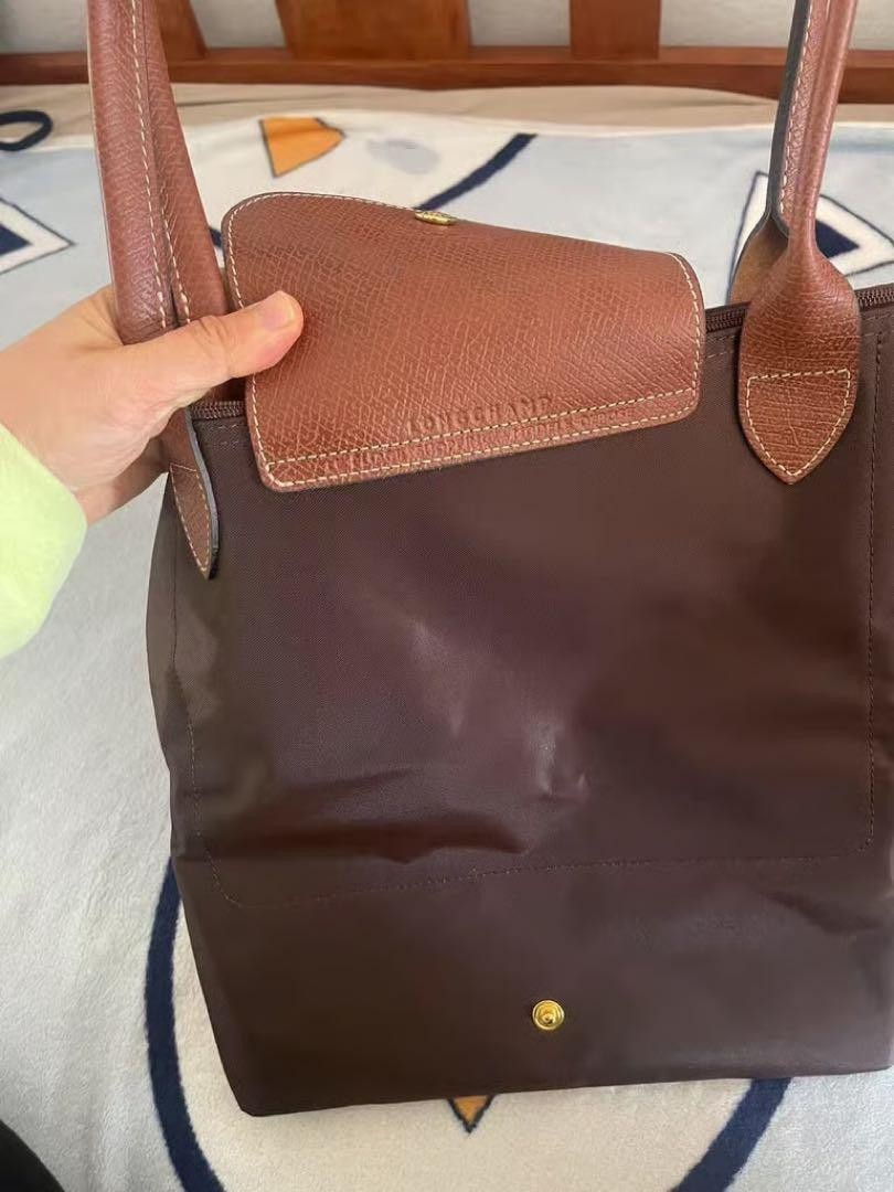 Longchamp Pliage Tote Bag Brawn Large Nylon New From Japan Outlet