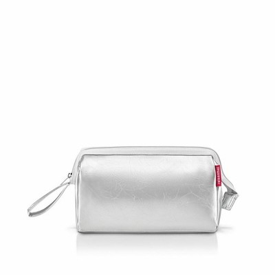 reisenthel travelcosmetic Beautycase Kulturtasche Kulturbeutel Silver Crackle 4L