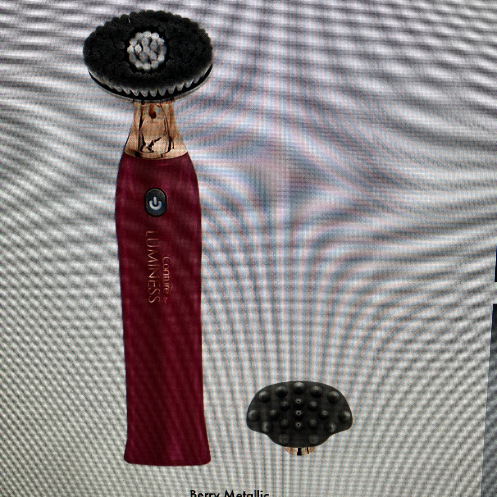 Luminess Aerocleanse Facial Cleansing Device with Scalp Cleansing Brush