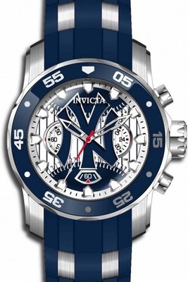 NEW INVICTA 42846 MLB NEW YORK YANKEES NY CHRONOGRAPH WATCH QUARTZ ANALOG 48MM I