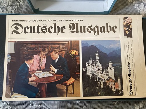 Vintage 1968 Foreign Edition Deutsche Scrabble Crossword Board Game New Open Box - Picture 6 of 14