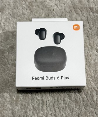 Xiaomi Redmi Buds 6 Play Wireless Bluetooth Ohrhörer | Brandneu & Versiegelt | Schwarz