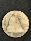 1843 Liberty Seated Dollar, No Motto, Ungraded