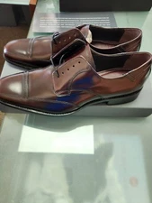 Johnston & Murphy Gillum Rlace Burgundy Size 9 NWB