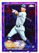 2023 Topps Chrome Sapphire Purple Rafael Ortega #607 Yankees /10