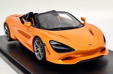 GTSpirit 1/18 McLaren 750S Spider Papaya Spark Orange 2024 Resin Scale Model Car