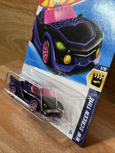 HOT WHEELS - Monster High Ghoul Mobile Black & Purple Variation - Picture 2 of 4