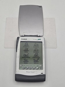 Casio PV-200A Pocket Viewer PC Companion Pass Pen-Touch PDA /w Stylus TESTED