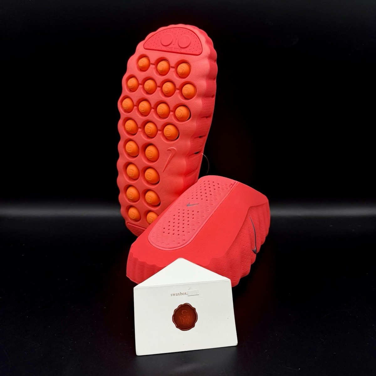 Nike Mind 001 Slide Solar Red HQ4307-600 | eBay