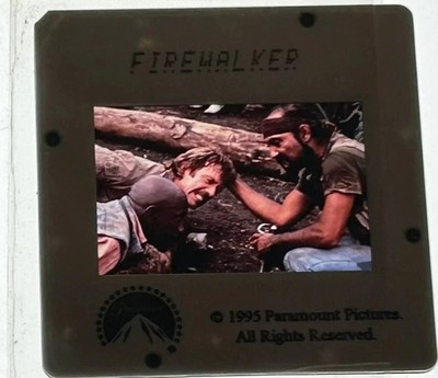 FIREWALKER Movie 35mm Film Slide - CHUCK NORRIS - FREE US SHIPPING!