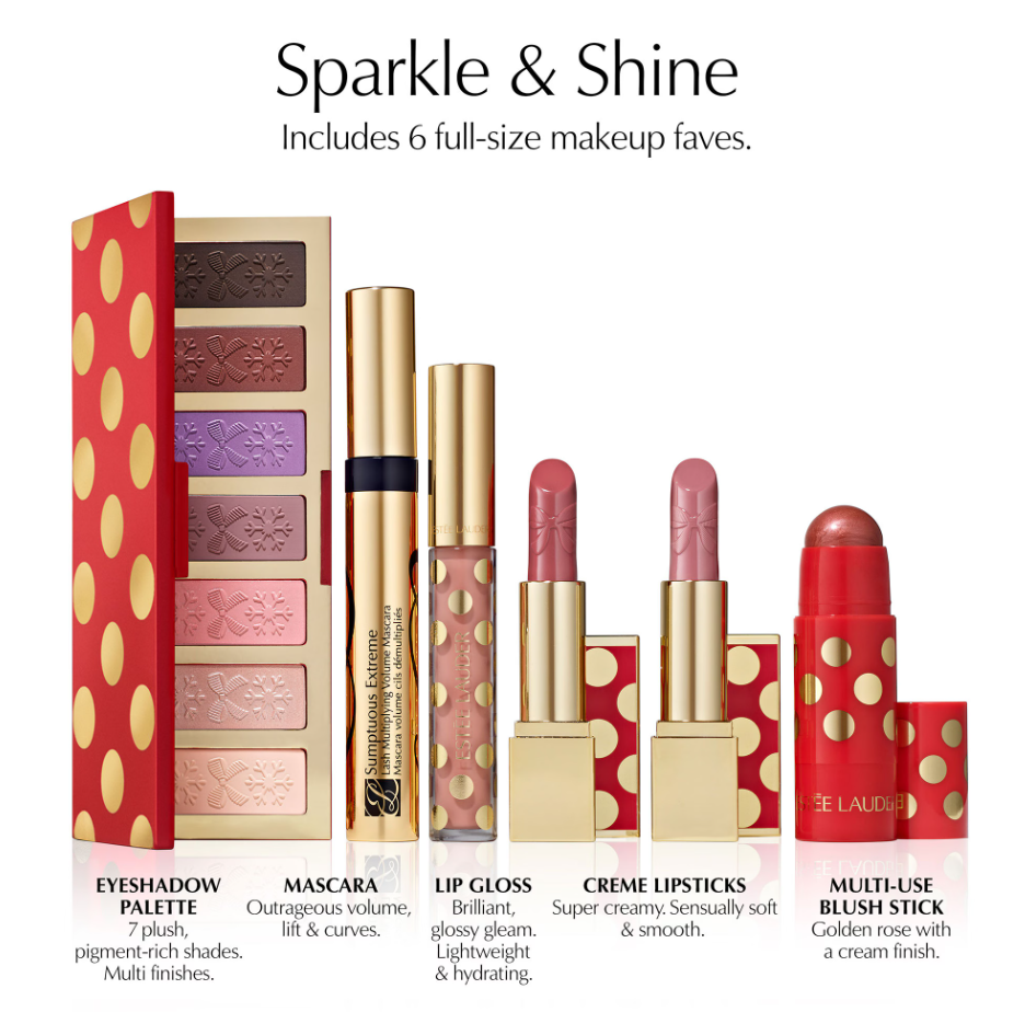 Estee Lauder Holiday Blockbuster Makeup Gift Set 2025 $652 Value