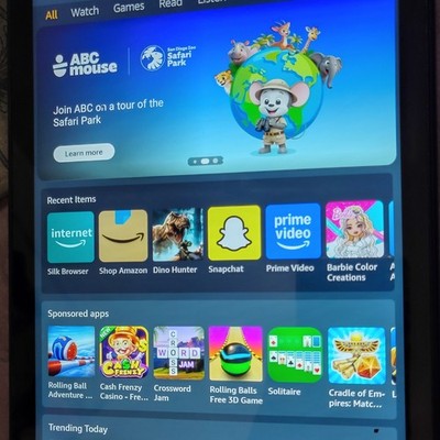 Amazon Fire Tablet Black Amazon Fire Series Model Fire Black Tablet