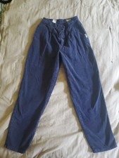 Vintage Esprit Teens Navy Blue Courduroy Pants, Size 15