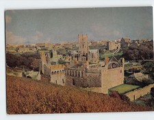 Postcard View from the west The Bishops Palace St. Davids Wales