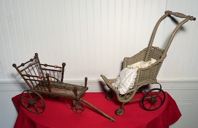 洋楽 V.A Demise Of The Executive Perambulator Antique Decorative Child's Perambulator Baby Carriage | eBay