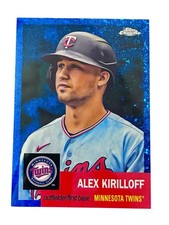 Topps 2022 Chrome Platinum Anniversary Alex Kirilloff #236 Serial #/199 [Blue]
