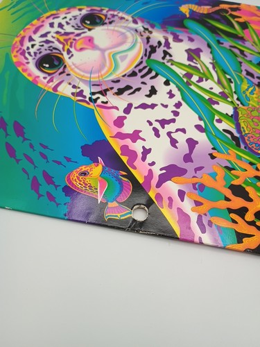 Lisa Frank Folder Vintage Y2K 2000s Seal Rainbow Reef Back To School Collectible - Picture 10 of 20