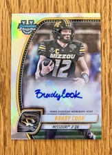 2024 Bowman U Chrome Prospect Refractor #D 010/299 Brady Cook #PA-BCO Auto