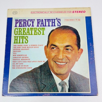 Percy Faith Greatest Hits LP Record 1962 Columbia Easy Listening Stereo
