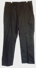Men's Work Trousers Black, Benchmark The Smarter Choice Size 38R Inside Leg 31"