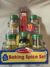Super RARE Melissa  Doug Baking Spice Set Unopened