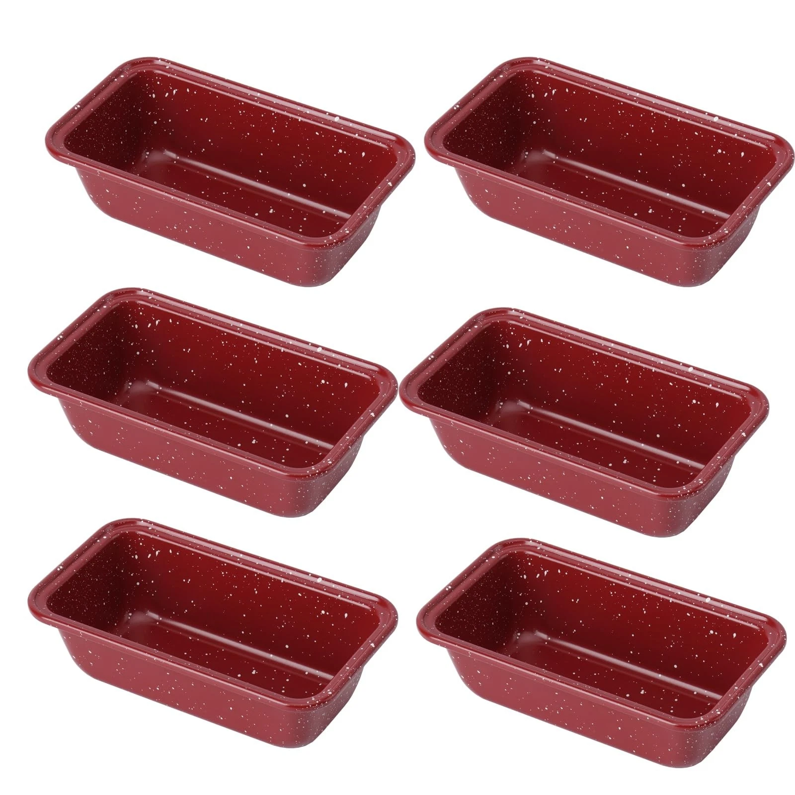 Small Mini Loaf Pans Nonstick Bread Pans Set for Toast Cute Little Cake Bakin...
