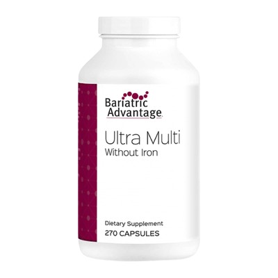 Bariatric Advantage Ultra Multi Without Iron - High Potency Multivitamin - fo...