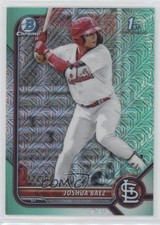 2022 Bowman Chrome Prospects Mega Box Aqua Mojo Refractor /225 Joshua Baez 1ha9
