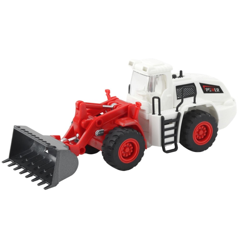 Excavator Bulldozer Construction VehicleModel Toy Diecast Sound Light 1:43 Scale