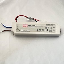 Parts - MEAN WELL - LPV-60-24 DRIVER POWER SUPPLY 100-240V:IN 24VDC OUT 2.5A 60W