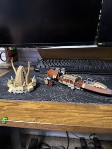 LEGO Star Wars Desert Skiff 9496 Complete build 