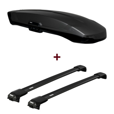 Dachbox Thule Vector L + Dachträger für Mercedes V-Klasse Vito Typ W447 top