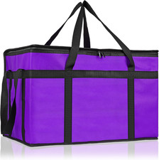 Insulated Bags for Food Delivery, XXXL Pizza Delivery Bags, Large Capacity Coole
