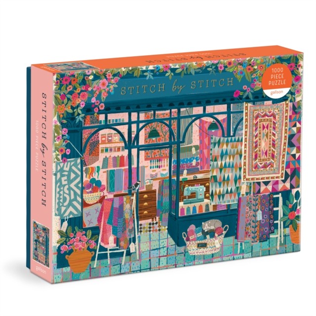 Stitch by Stitch 1000 Piece Puzzle by Galison (Jigsaw)