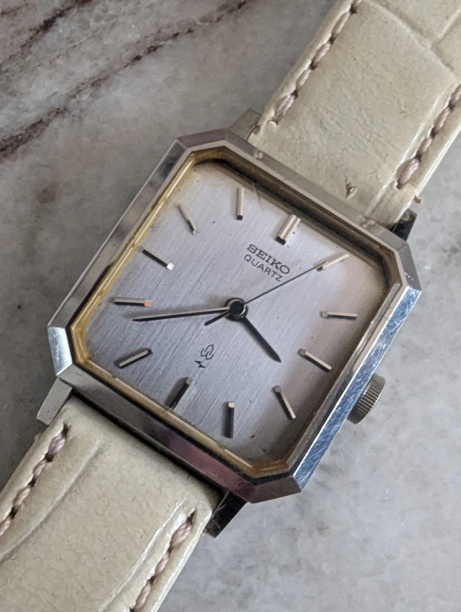 Seiko Silver Case Square Wristwatches for sale | eBay