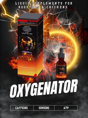 king booster 60 ml as oxygenator, energizerquemador de grasa 60ml
