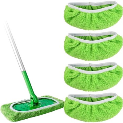 8 Stück wiederverwendbare Mikrofaser Bodentücher für Sweeper Mopp umweltfreun...