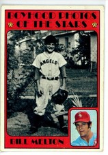 1972 Topps - Boyhood Photos of the Stars Bill Melton #495