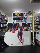 1992 Magic Johnson All Star Game MVP Miller Beer Advertising with Michael Jordan