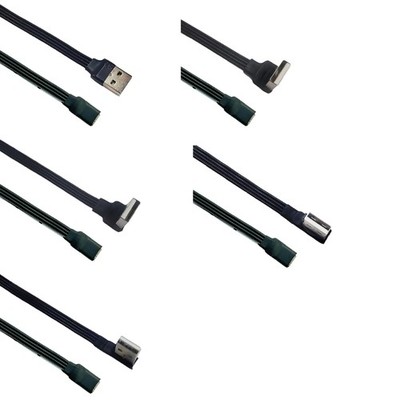 Fast Charge and Data Syncing USB to Type C Adapter Cable for Portable Devices