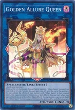 Yugioh! Golden Allure Queen - MZTM-EN058 - Super Rare - 1st Edition Near Mint, E