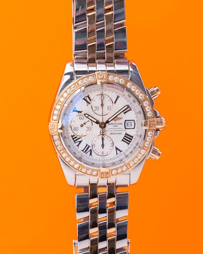 Breitling Chronomat Evolution 43.7mm C1335653 Two Tone Yellow