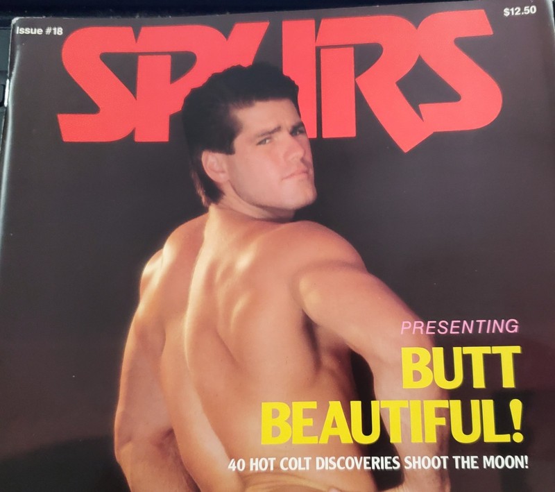 Spurs - Colt Studio Magazine - 1990 - Gay Interest - with bonus magazine