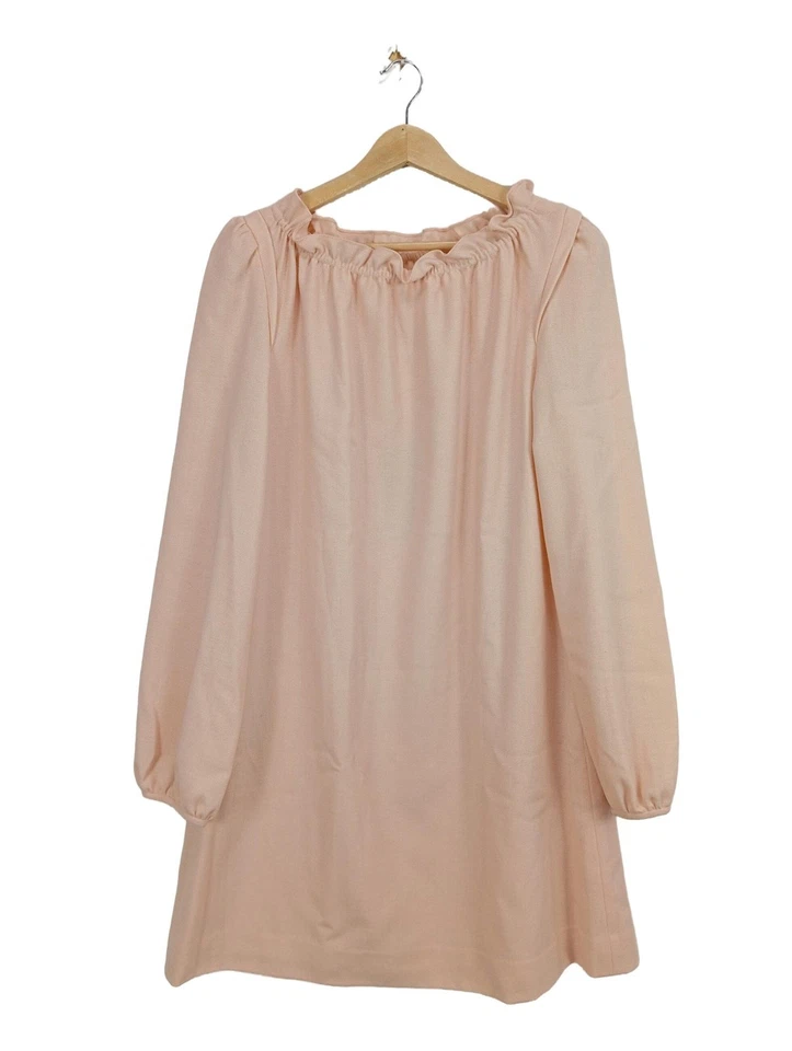 GOAT Robe à manches longues Dames Robe T EU 38 crème style décontracté - Photo 1/4