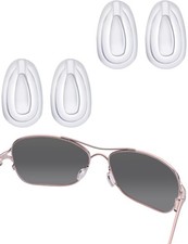6 Pairs Clear Replacement Nose Pieces Nose Pads for Oakley Holbrook Metal OO4123