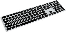 Silicone Keyboard Cover for Apple Magic Keyboard with Numeric Keypad MQ052LL/A 
