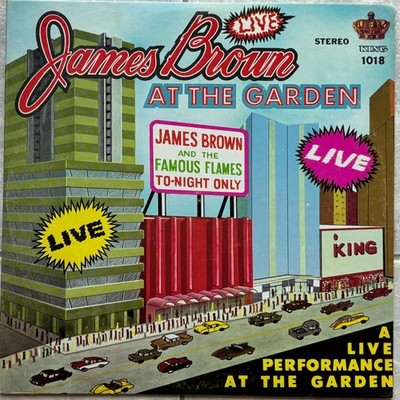 James Brown - Live At The Garden - 1967 - Vinyl LP Maroon Label - Stereo