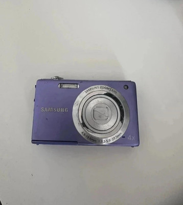 Samsung ST60 lila 12.2MP Digitalkamera - Objektivfehler - FÜR TEILE REPARATUR Y2K CC