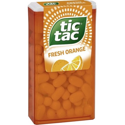 (36,11 /1kg) Ferrero Tic Tac fresh orange, Großpackung, 54g Packung