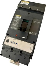 Square D LJA34400WU31X 400A 3P 480V 65kA I-Line Breaker Micrologic 3.3 W